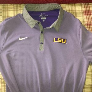 MENS LARGE LSU POLO